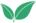 Michael Pollock's green leaf icon symbolizing growth.