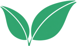 Michael D. Pollock's green leaf icon symbolizing growth.